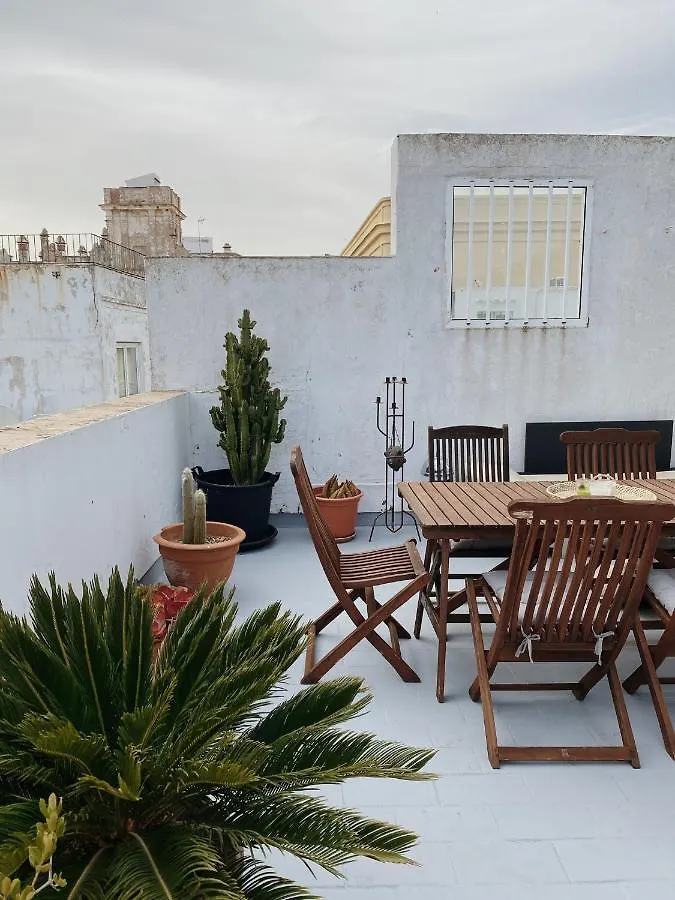 Appartement Cool Loft In The Old Town With Rooftop Terrace And Fireplace Tarifa Spanje